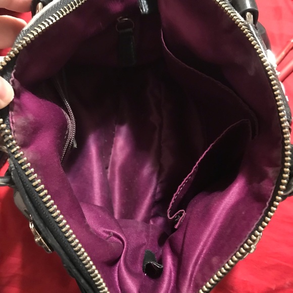 Coach ‘Mini’ Handbag, Black & Silver Crossbody 💕 - Picture 3 of 6